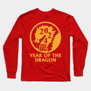 Year of the Dragon 2024 Chinese Zodiac Lunar New Year Long Sleeve T-Shirt